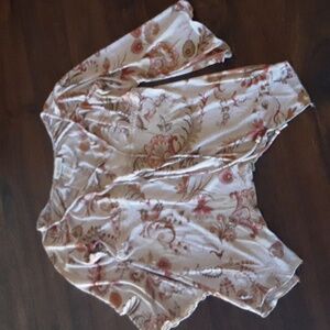 Fall Floral Bohemian Style Women's Top